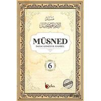 Müsned (6. Cilt - Arapça Metinsiz) - İmam Ahmed B. Hanbel - Beka Yayınları