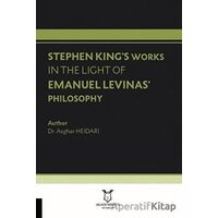 Stephen King’s Works In The Light Of Emanuel Levinas’ Philosophy