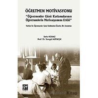 Öğretmen Motivasyonu - Sefa Kızmaz - Gazi Kitabevi
