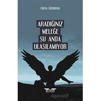 Aradığınız Meleğe Şu Anda Ulaşılamıyor - Fulya Özorhan - Perseus
