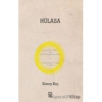 Hülasa - Simay Koç - Luna Yayınları