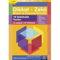 7-8 Yaş Dikkat - Zeka Bilişsel ve Düşünsel Beceriler