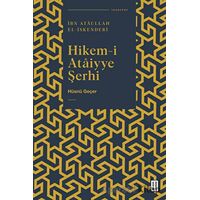 Hikem-i Ataiyye Şerhi - Hüsnü Geçer - Ketebe Yayınları