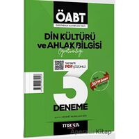 2024 ÖABT Din Kültürü ve Ahlak Bilgisi Öğretmenliği Tamamı Çözümlü 3 Deneme Marka Yayınları