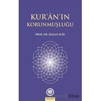 Kur’an’ın Korunmuşluğu - Hasan Elik - Marmara Üniversitesi İlahiyat Fakültesi Vakfı