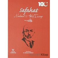 Safahat (Ciltli) - D. Mehmet Doğan - Yazar Yayınları