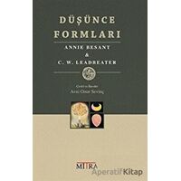 Düşünce Formları - Annie Besant - Mitra Yayınları