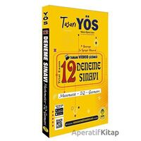 Tasarı Yös 12 Video Çözümlü Deneme Sınavı - Özgen Bulut - Tasarı Eğitim Yayınları