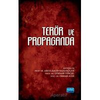 Terör ve Propaganda - Osman Ağır - Nobel Akademik Yayıncılık