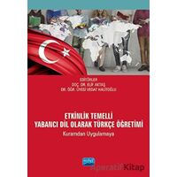Etkinlik Temelli Yabancı Dil Olarak Türkçe Öğretimi - Kolektif - Nobel Akademik Yayıncılık