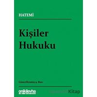 Kişiler Hukuku - Hüseyin Hatemi - On İki Levha Yayınları
