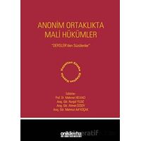 Anonim Ortaklıkta Mali Hükümler - Nurgül Yıldız - On İki Levha Yayınları