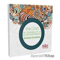 Renkli Çizgiler Mandala - Büyükler İçin Boyama - Kolektif - Billur Yayınları