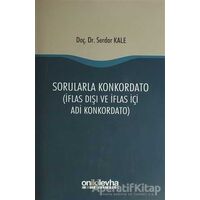 Sorularla Konkordato - Serdar Kale - On İki Levha Yayınları