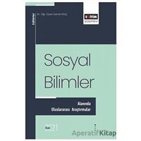 Sosyal Bilimler Alanında Uluslararası Araştırmalar