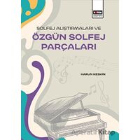 Solfej Alıştırmaları ve Özgün Solfej Parçaları - Harun Keskin - Eğitim Yayınevi - Bilimsel Eserler