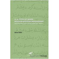 15.-16. Yüzyıla Ait Anonim Bir Atalar Sözü Kitabı (Berlin Nüshası)