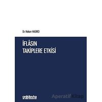 İflasın Takiplere Etkisi - Hakan Hasırcı - On İki Levha Yayınları