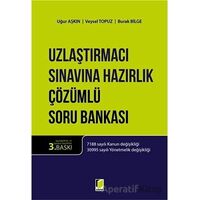 Uzlaştırmacı Sınavına Hazırlık Çözümlü Soru Bankası - Uğur Aşkın - Adalet Yayınevi