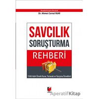 Savcılık Soruşturma Rehberi - Ahmet Cemal Ruhi - Adalet Yayınevi