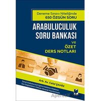 Arabuluculuk Soru Bankası ve Özet Ders Notları - Celal Şahin - Adalet Yayınevi