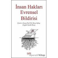 İnsan Hakları Evrensel Bildirisi - Rona Aybay - Der Yayınları
