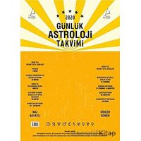 2020 Günlük Astroloji Takvimi - Naz Bayatlı - Destek Yayınları