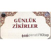 Günlük Zikirler (Kartela) - Ensar Arslan - Şifa Yayınevi