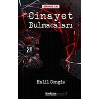 Cinayet Bulmacaları - Halil Cengiz - Kadran Medya Yayıncılık