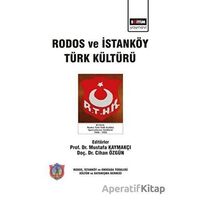 Rodos ve İstanköy Türk Kültürü - Mustafa Kaymakçı - Eğitim Yayınevi - Bilimsel Eserler