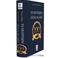 En Muhteşem Dünya Klasiği - 100 Roman - Yavuz Selim Pınarbaşı - Da Vinci Publishing