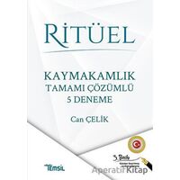 Ritüel Kaymakamlık Tamamı Çözümlü 5 Deneme - Can Çelik - Temsil Kitap