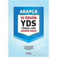 YDS Arapça 10 Özgün YÖKDİL - YKS Deneme Sınavı - Murat Serdar Şadoğlu - Akdem Yayınları