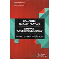 Lisansüstü Tez Yazım Kılavuzu - Mustafa Özgenel - İstanbul Sabahattin Zaim Üniversitesi Yayınları