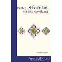 Kitabun-Nefs ver-Ruh ve Şerhu Kuvvahuma - Fahruddin Er-Razi - Elis Yayınları