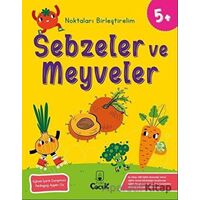 Sebzeler ve Meyveler - Noktaları Birleştirelim (5 Yaş) - Floki Çocuk