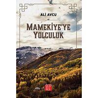 Mamekiyeye Yolculuk - Ali Avcu - Toplumsal Kitap