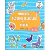 2-4 Yaş Mantıksal Düşünme Becerileri ve Dikkat Etkinlik Kitabı