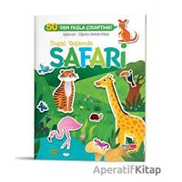 Eğlenceli Öğretici Aktivite Kitabı - Doğal Yaşamda Safari - Kolektif - Dikkat Atölyesi Yayınları
