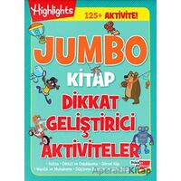 Jumbo Kitap Dikkat Geliştirici Aktiviteler - Kolektif - Dikkat Atölyesi Yayınları