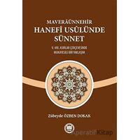 Maveraünnehir Hanefi Usulünde Sünnet