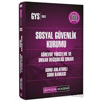 2023 Sosyal Güvenlik Kurumu Görevde Yükselme Ve Unvan Değişikliği Sınavları İçin Konu Anlatımlı Soru