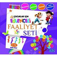 Eğlenceli Faaliyet Seti Mor Kitap – 5 Yaş Üzeri - Kolektif - Parıltı Yayınları