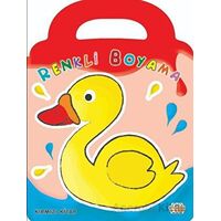 Kırmızı Kitap - Renkli Boyama - Kolektif - 0-6 Yaş Yayınları