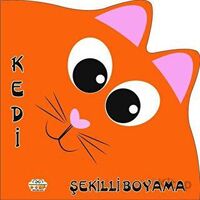 Şekilli Boyama - Kedi - Kolektif - 0-6 Yaş Yayınları