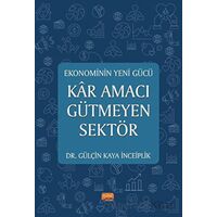 Ekonominin Yeni Gücü - Kar Amacı Gütmeyen Sektör - Gülçin Kaya İnceiplik - Nobel Bilimsel Eserler
