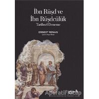 İbn Rüşd ve İbn Rüşdcülük - Ernest Renan - Albaraka Yayınları