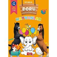 Doru Etkinlik ve Boyama - Hayvanlar - Kolektif - Yediveren Çocuk