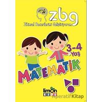 3 - 4 Yaş Matematik - Zihinsel Becerilerimi Geliştiriyorum - Kolektif - limonKIDS