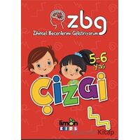 5 - 6 Yaş Çizgi - Zihinsel Becerilerimi Geliştiriyorum - Kolektif - limonKIDS